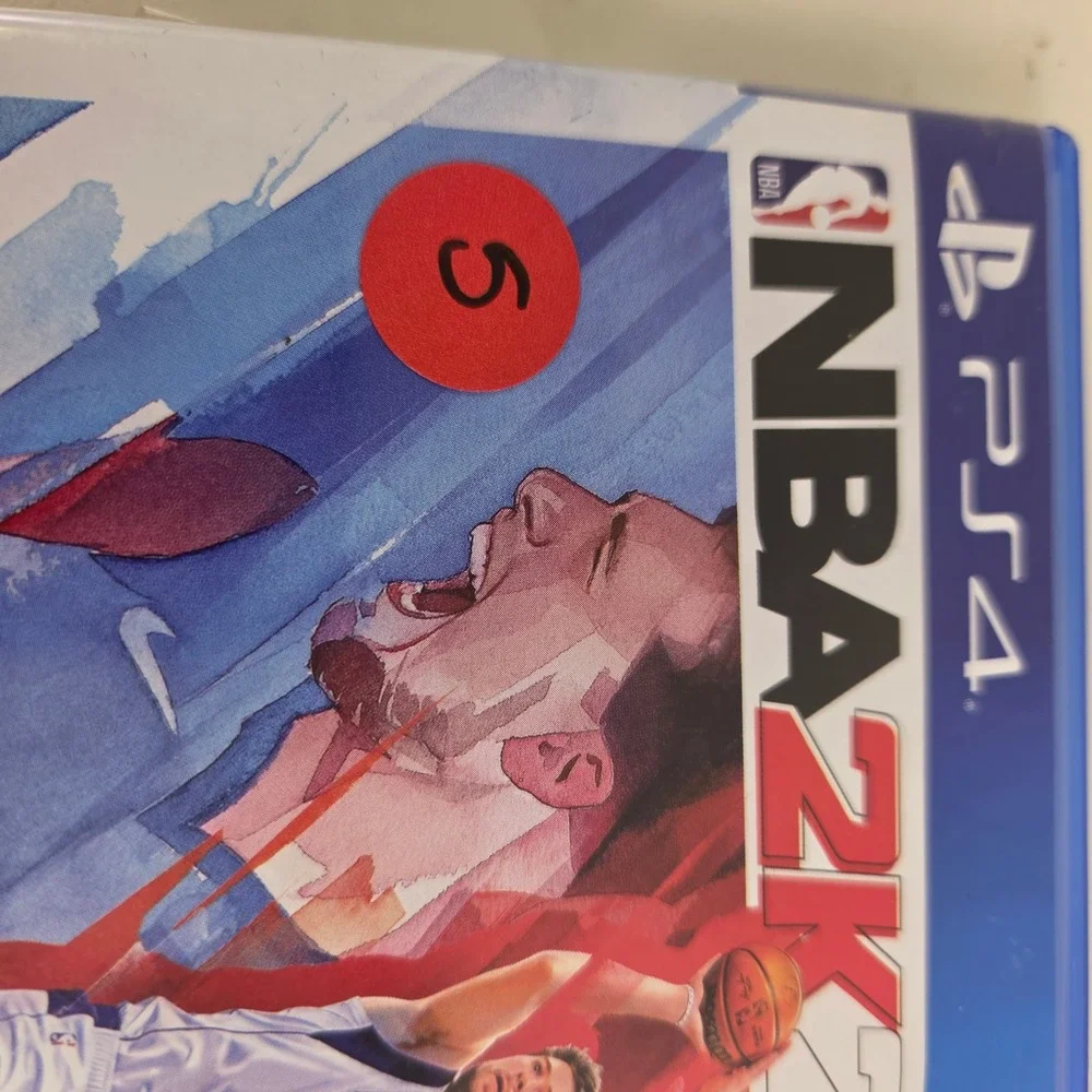 NBA 2K22 PS4 Case with NBA 2K21 Disc Mismatched Bundle Luka Doncic Cover